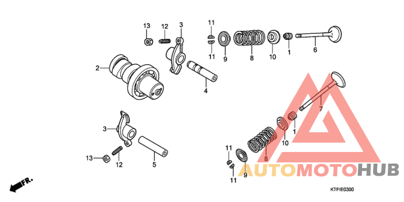 Распред вал/клапана