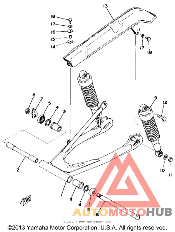 Rear arm - rear cushion