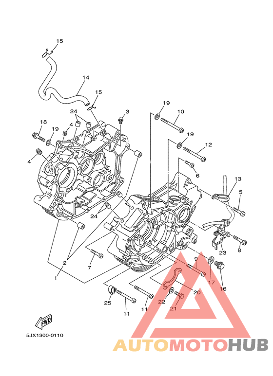 Картер двигателя