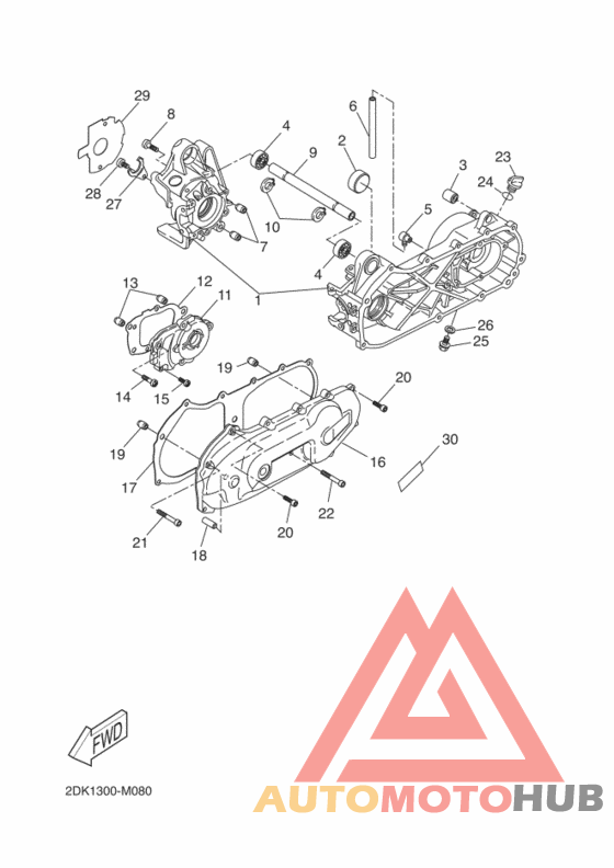 Картер двигателя