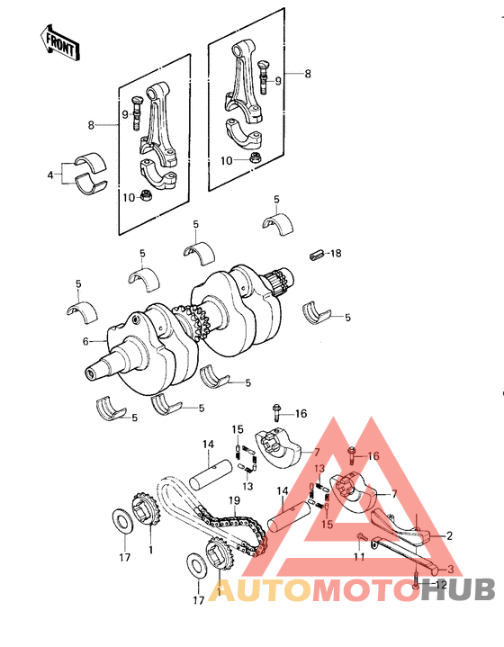 Crankshaft/balancer
