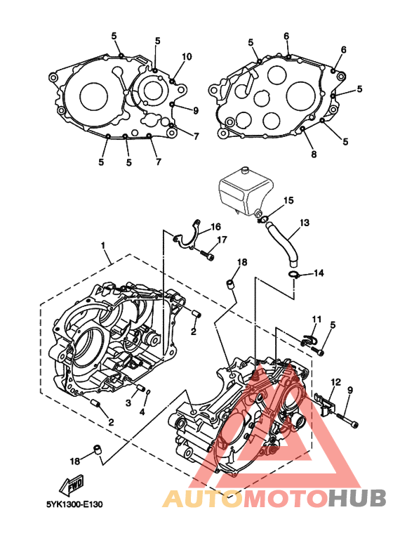Картер двигателя