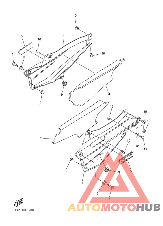Боковые обтекатели