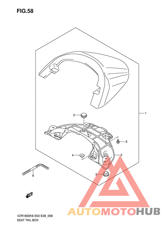 Seat tail box