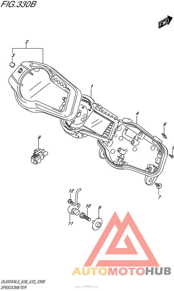 Speedometer (Dl650Xal5 E33)