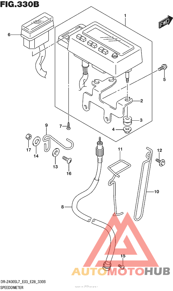 Speedometer (Dr-Z400Sl7 E28)