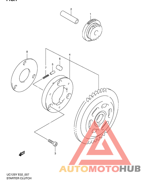Муфта стартера