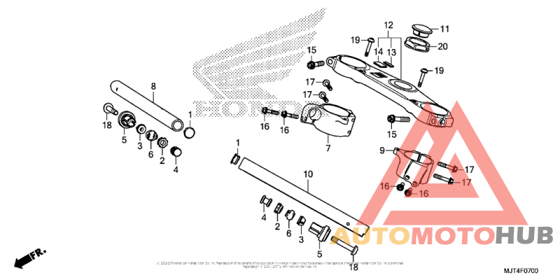 Handlebar + Top Bridge