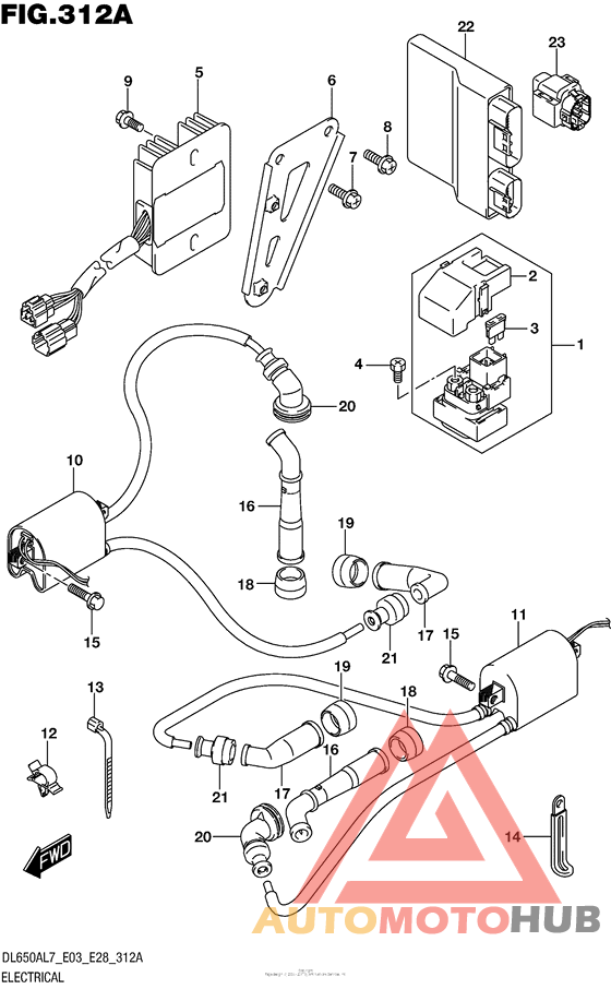 Electrical (Dl650Al7 E03)
