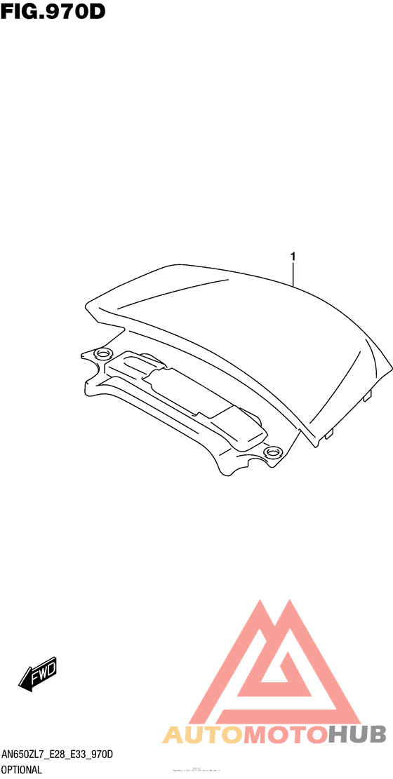 Optional (Cover Set Pillion Rider)
