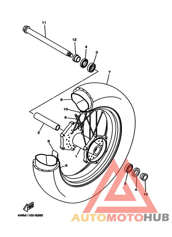 Transom + tube
