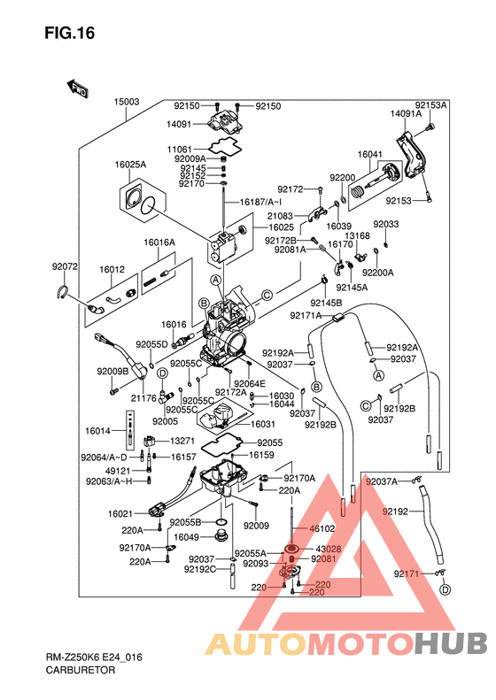 Carburetor assy