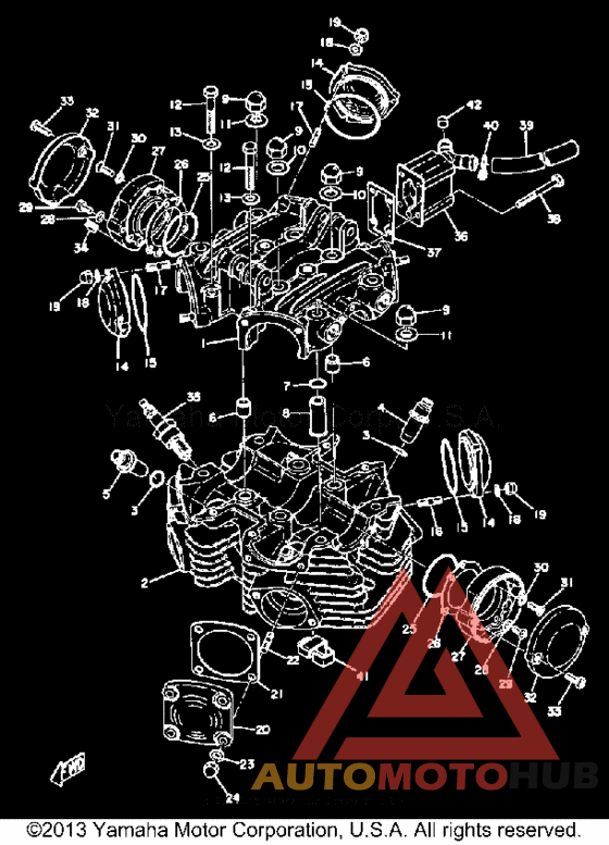 Cylinder head - cylinder head cover