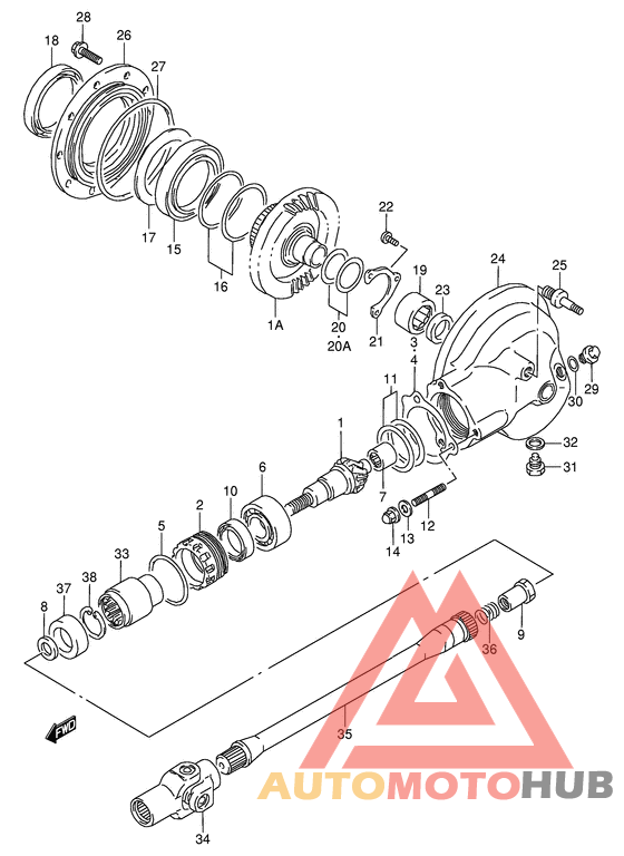 Карданный вал