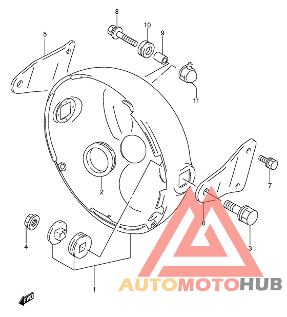 Фара головного света