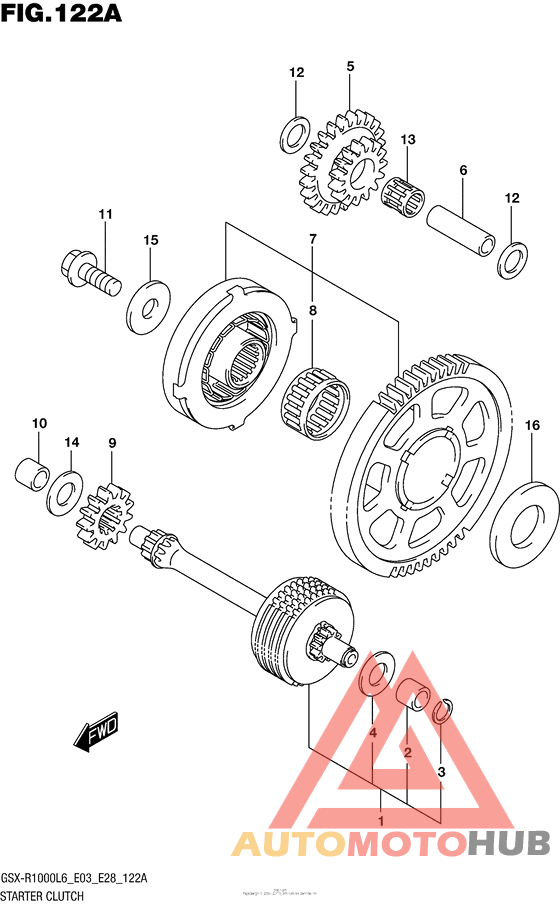 Муфта стартера