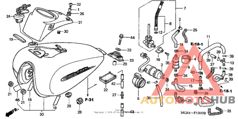 Fuel tank + fuel pump
