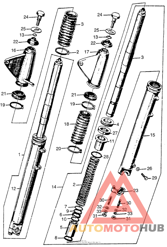 Передняя вилка 2