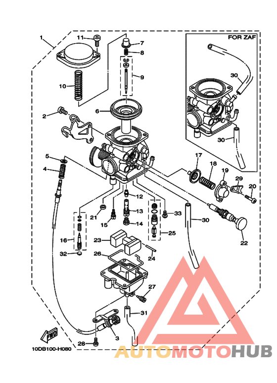 Carburetor assy
