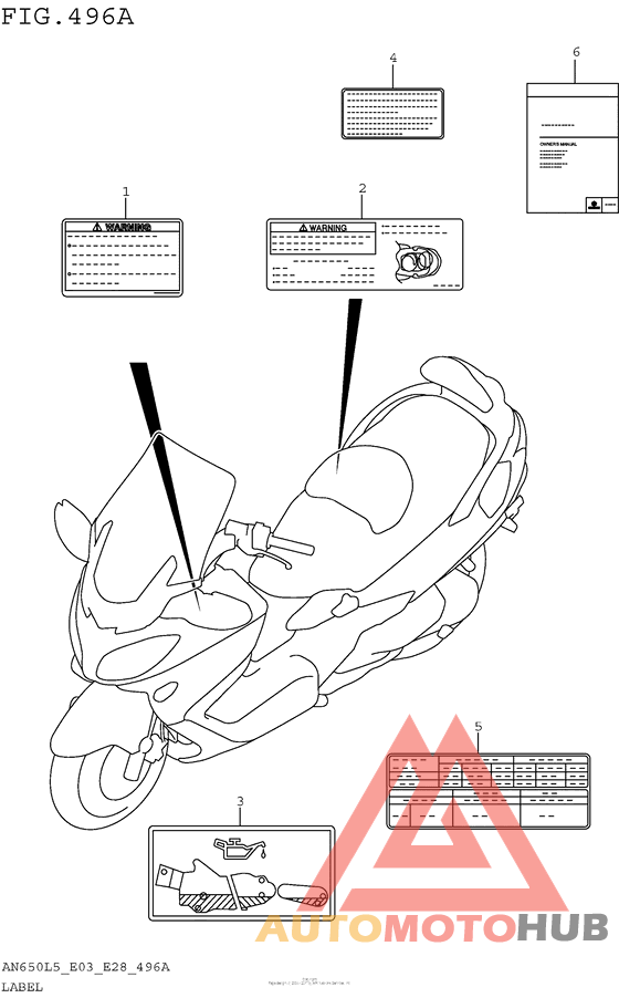 Label (An650L5 E03)