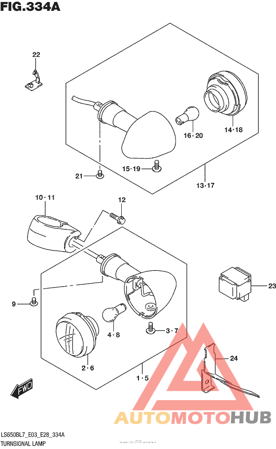 Сигналы поворотов
