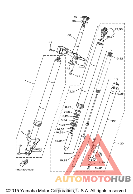 Передняя вилка