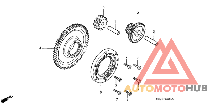 Муфта стартера