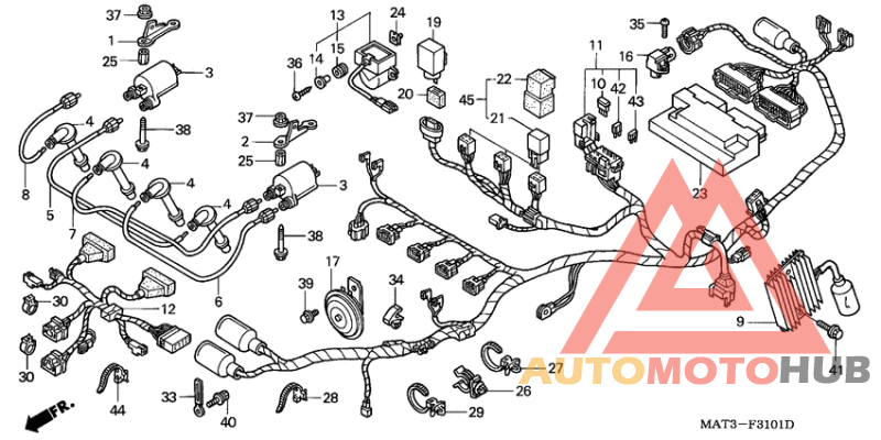 Harness wire