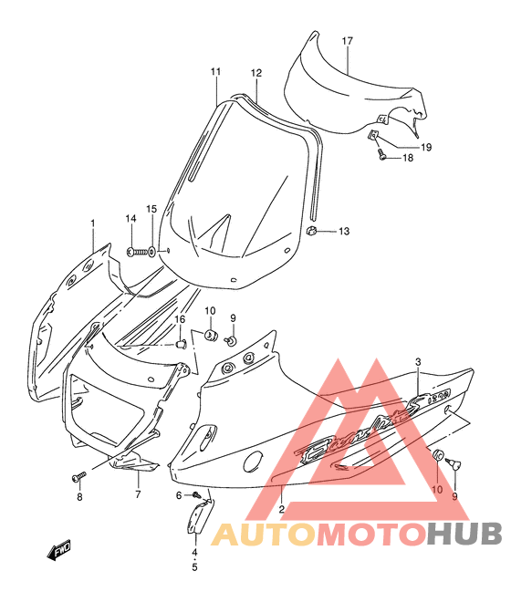 Cowling body