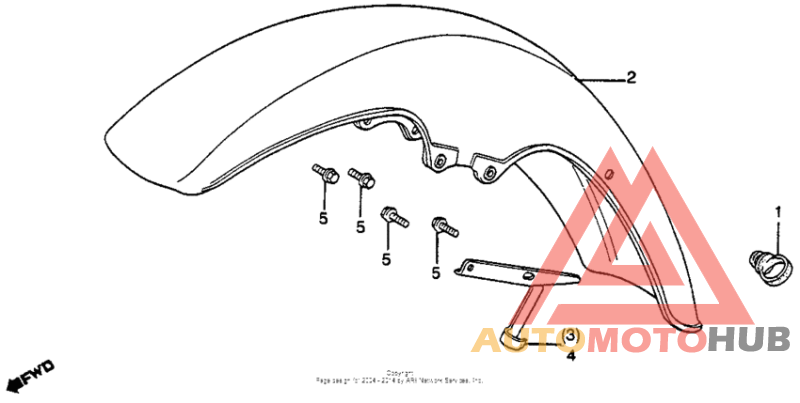 Переднее крыло