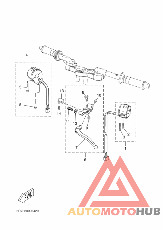 Handle switch & lever