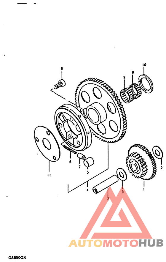 Муфта стартера