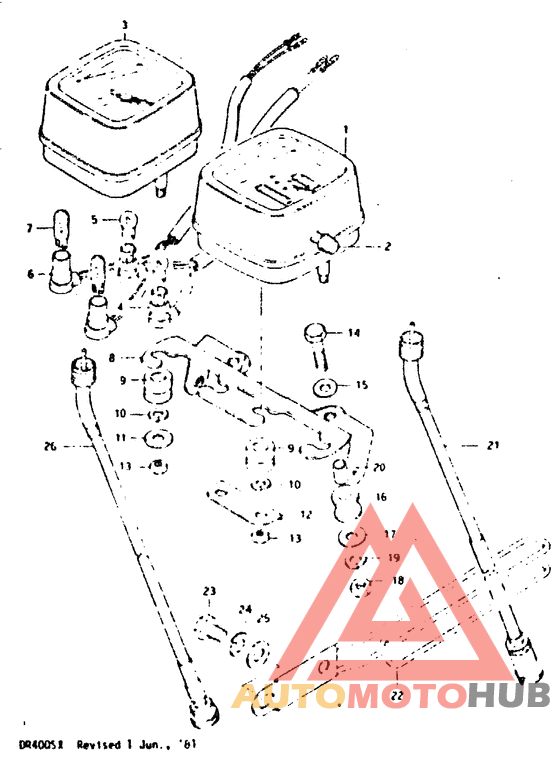 Спидометр-тахометр
