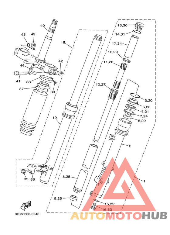 Передняя вилка