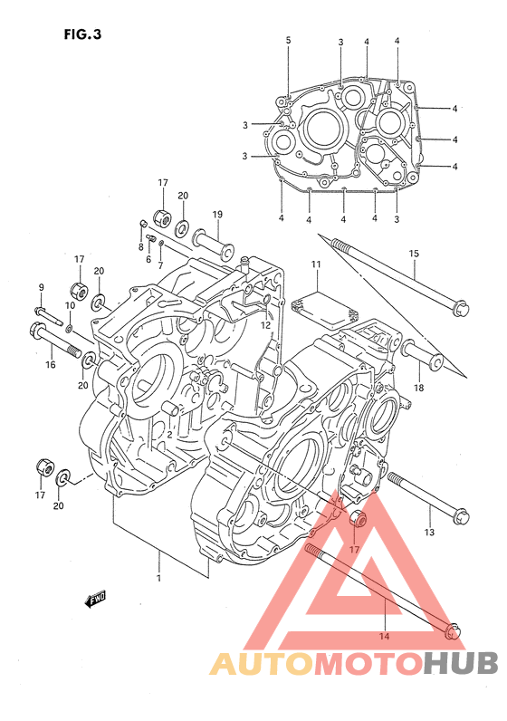 Картер двигателя