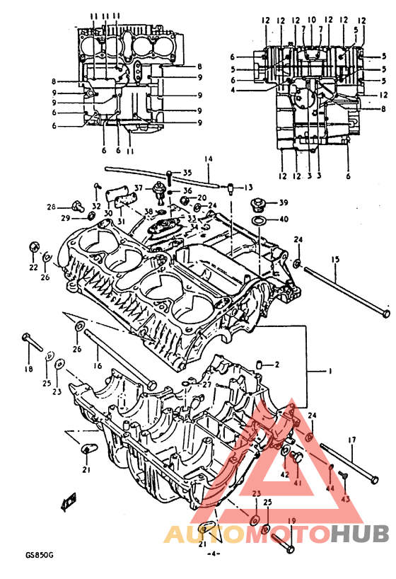 Картер двигателя