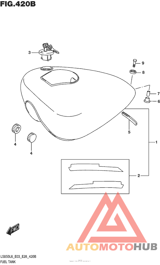 Fuel Tank (Ls650L6 E28)