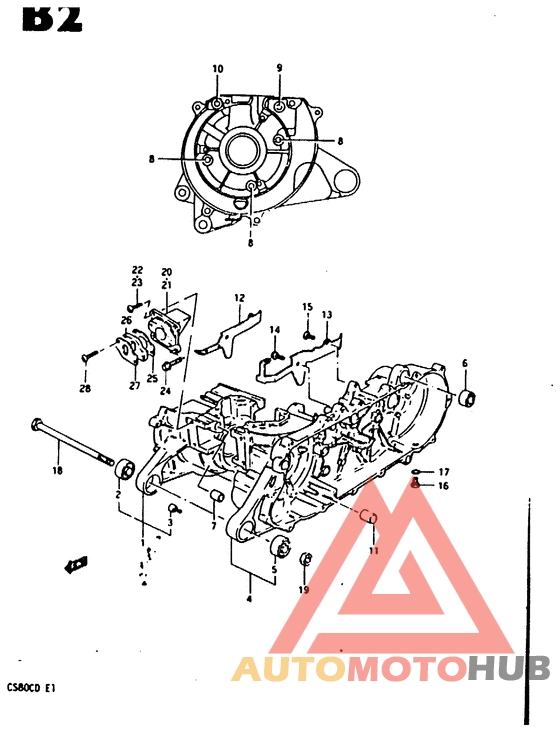 Картер двигателя