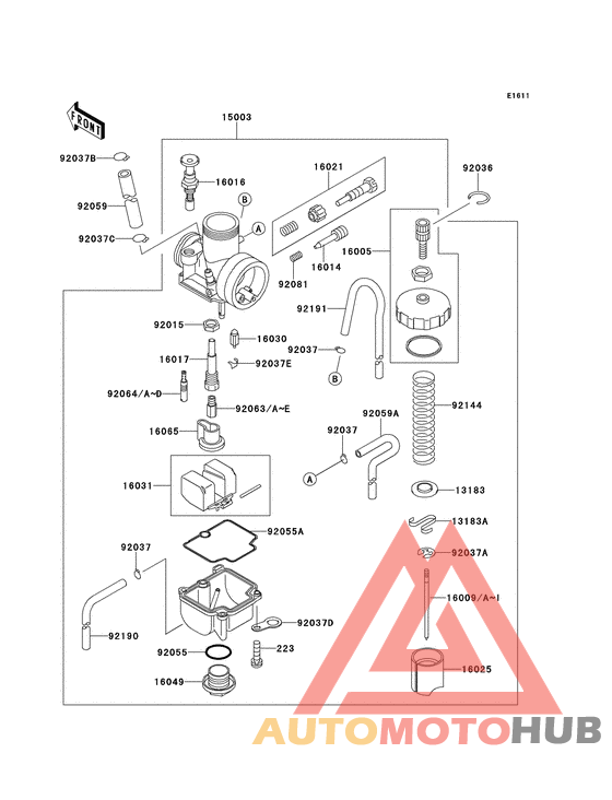 Carburetor assy
