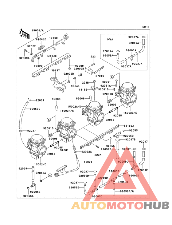 Carburetor assy