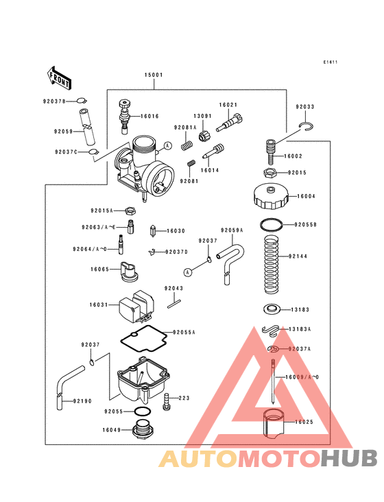 Carburetor assy