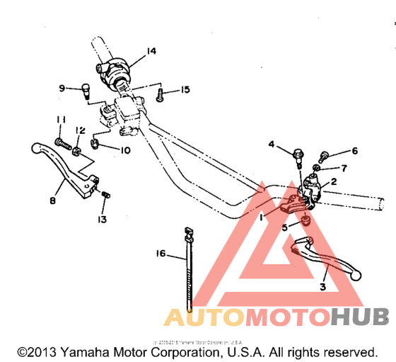 Handle switch - lever