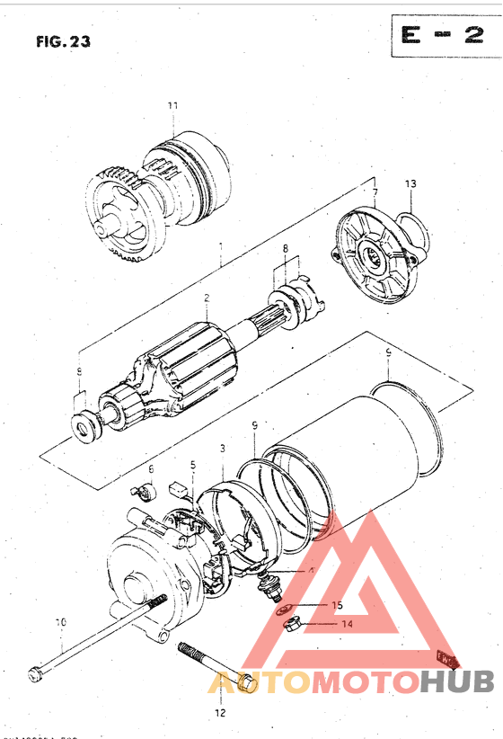 Стартерный мотор