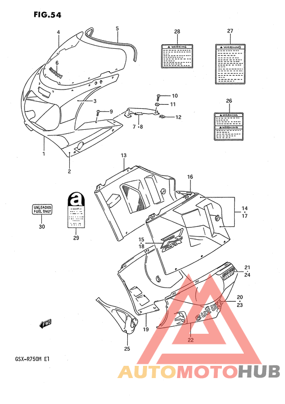 Cowling body