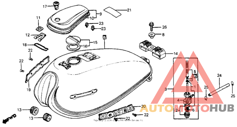 Fuel tank 82