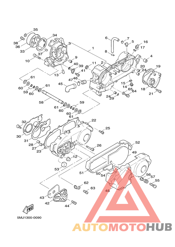 Картер двигателя