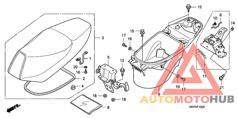 Seat/luggage box