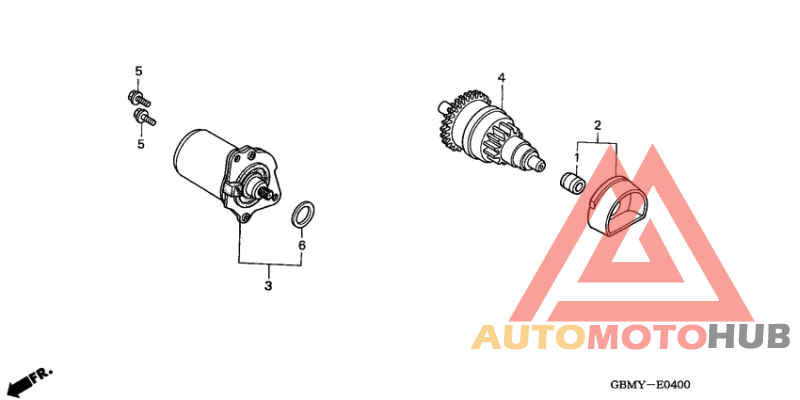 Стартерный мотор