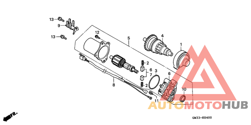 Стартерный мотор