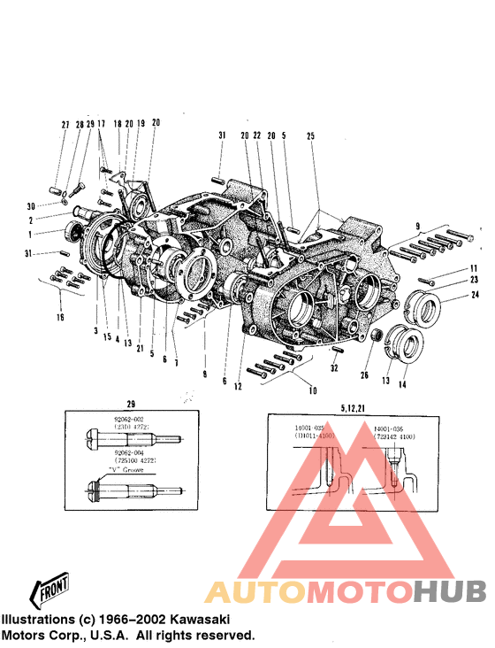 Картер двигателя